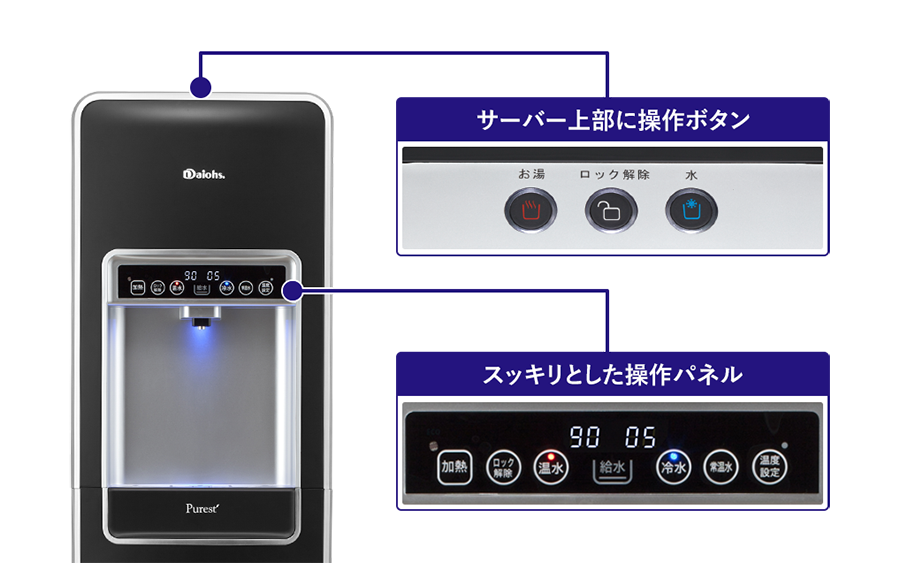 ピュレスト操作画面画像